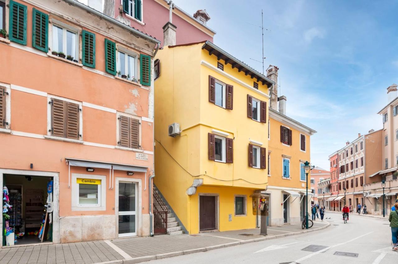The Yellow House Apartments Rovinj Exterior foto